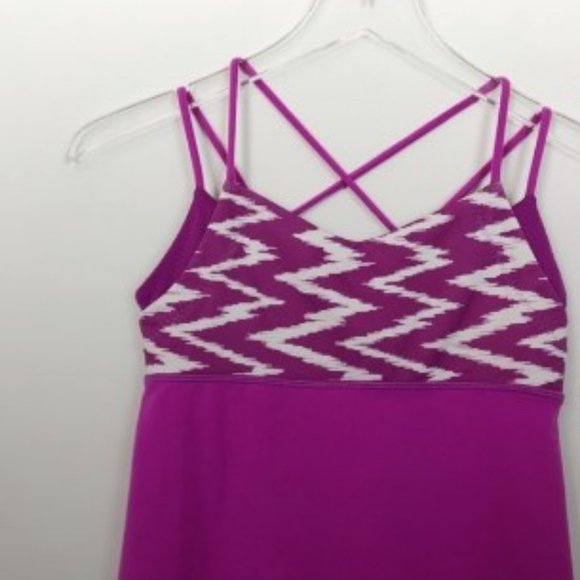 Ivivva Pink Printed Active Tank Top 12 - Picture 5 of 7